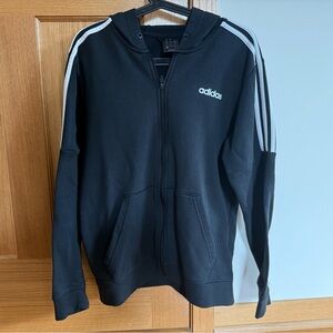 Adidas Black Full-Zip Jacket
